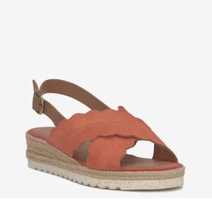 Lucky Brand Tonita Wedge Sandal size 8.5
